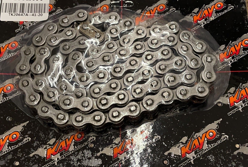 CATENA PASSO 530 76 MAGLIE PER QUAD KAYO AU180 ATV 180CC