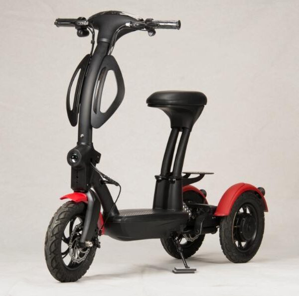 SCOOTER ELETTRICO A01 3 RUOTE 250W X 2 48V 10Ah litio CST ruote 12.5*2.25