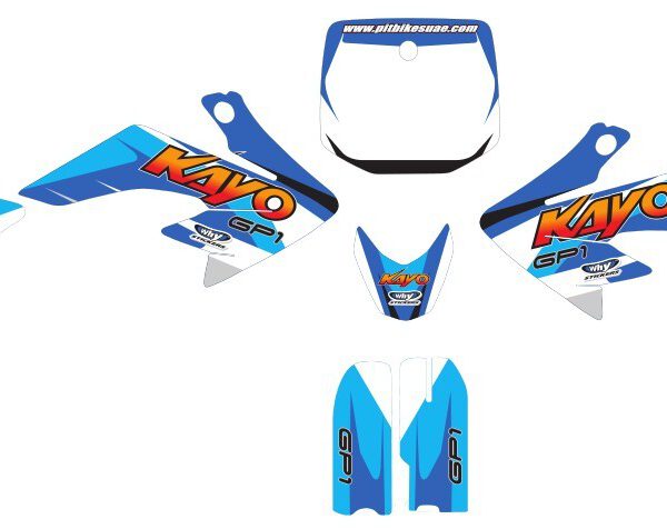 ADESIVI PIT BIKE KAYO GP1