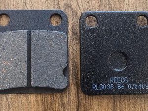 PASTIGLIE FRENO POSTERIORE QUAD KAYO A200 A250 A300