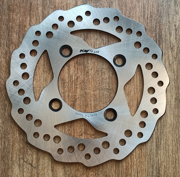 DISCO FRENO PIT BIKE KAYO DA 21CM ATTACCO SDG SPESSORE 3MM