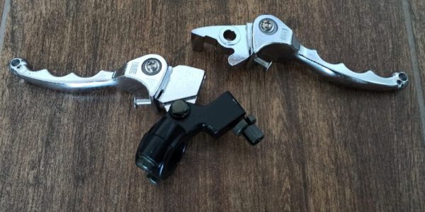 LEVE MANUBRIO RACING PER PIT BIKE BSE LEVA FRENO ANTERIORE FRIZIONE ATTACCO MINICROSS