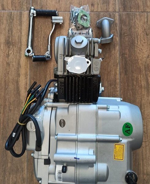 BLOCCO MOTORE 90CC YX AVVIAMENTO ELETTRICO E A PEDALINA SEMIAUTOMATICO 4 marce SENZA FRIZIONE PIT BIKE KAYO TS90