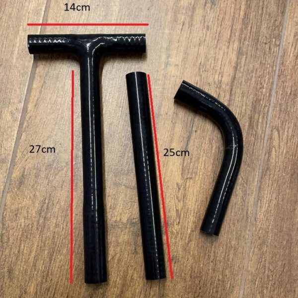 SET 3PZ TUBI RADIATORE CROSS 125 2T