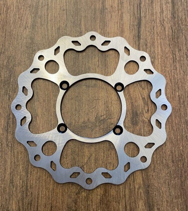 DISCO FRENO 19CM ANTERIORE PER MINICROSS KAYO KT50 50cc 2t