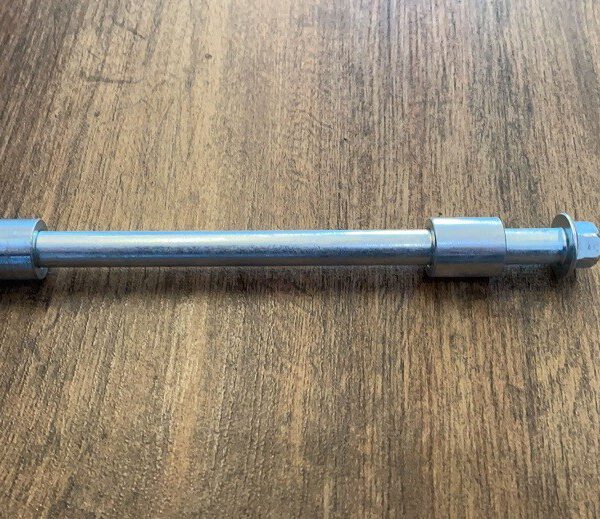 PERNO RUOTA 20,5CM PERNO 12mm ANTERIORE PER MINICROSS KAYO KT50 50cc 2T