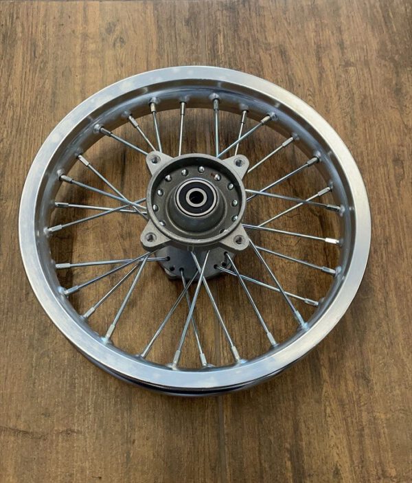 CERCHIO POSTERIORE 80/100-12 PERNO 12 IN ALLUMINIO PER MINICROSS KAYO KT50 50cc 2T