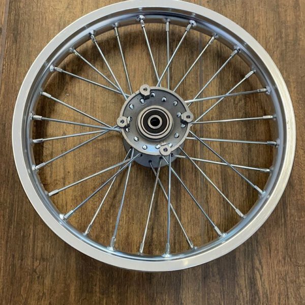 CERCHIO ANTERIORE  60/100-14 PERNO 12 IN ALLUMINIO PER MINICROSS KAYO KT50 50cc 2T