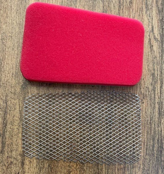 SPUGNA + RETINA PER FILTRO ARIA MINICROSS KAYO KT50 50cc 2T