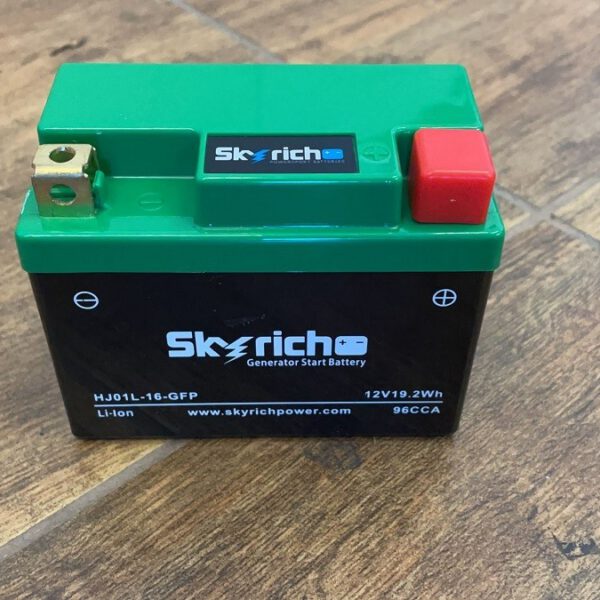 BATTERIA A LITIO 12V 1.6AH PER MINICROSS KAYO KMB 60cc