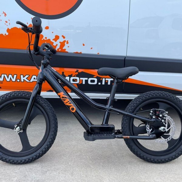 KAYO BALANCE BIKE BICI ELETTRICA SENZA PEDALI 16TR 180W 24V
