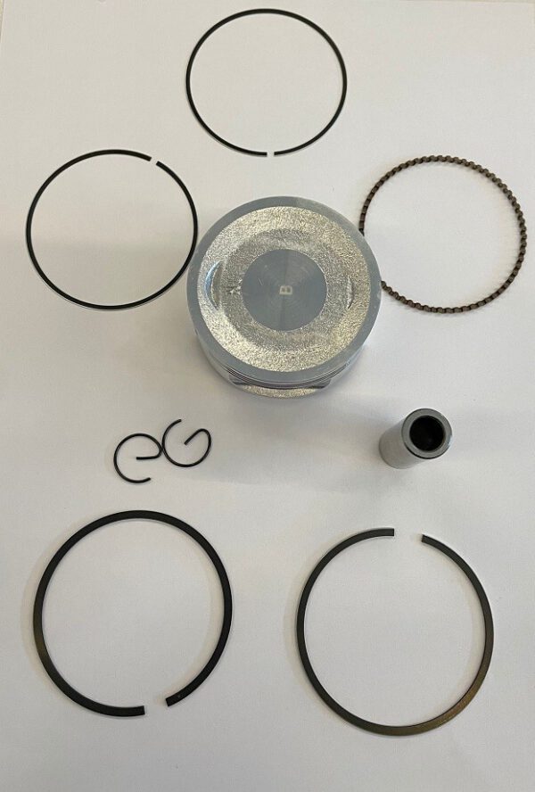 PISTONE COMPLETO PER BLOCCO MOTORE GY6 QUAD KAYO AU180 180cc