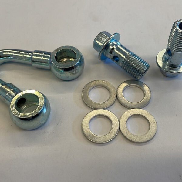 VITI TUBO PASSAGGIO OLIO PER PREDISPOSIZIONE RAFFREDAMENTO A OLIO PER BLOCCO MOTORE GY6 QUAD KAYO AU180 180cc