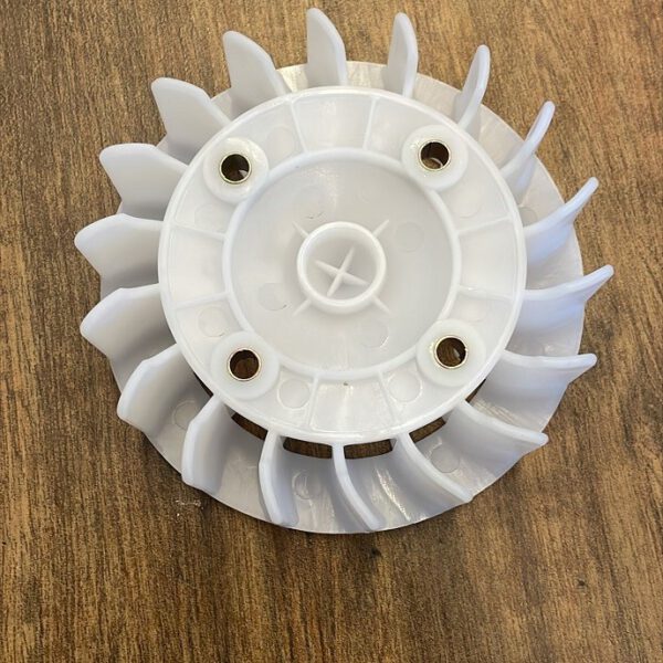VENTOLA VENTOLINO IN PLASTICA RAFFREDAMENTO BLOCCO MOTORE GY6 QUAD KAYO AU180 180cc
