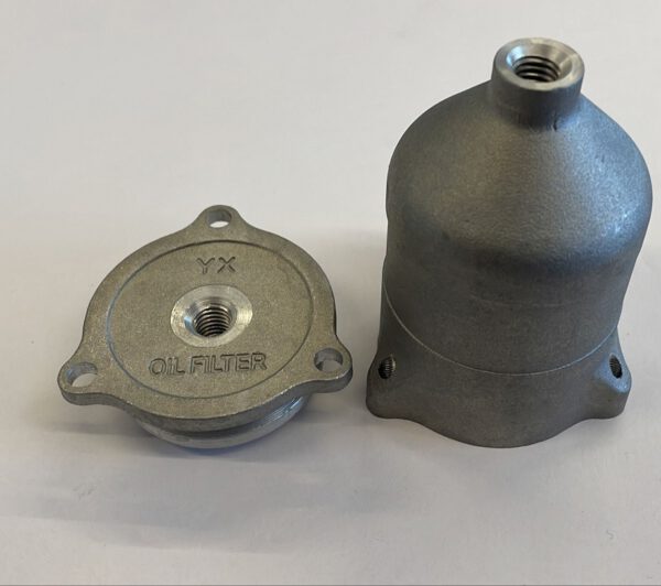 SEDE COPERCHIO FILTRO OLIO BLOCCO MOTORE YX160 PIT BIKE KAYO TT160 TD160 160cc