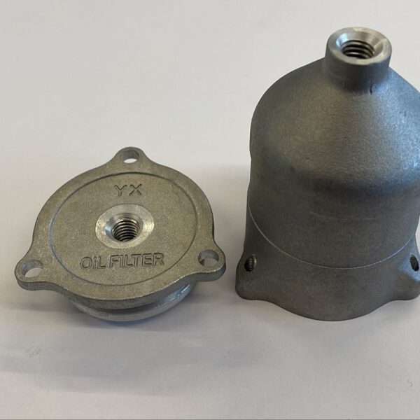 SEDE COPERCHIO FILTRO OLIO BLOCCO MOTORE YX160 PIT BIKE KAYO TT160 TD160 160cc