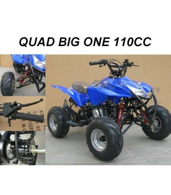 CARENE PLASTICHE QUAD 110CC 7" RAPTOR BIGONE SCOCCA ESCLUSO PEDANE FANALI