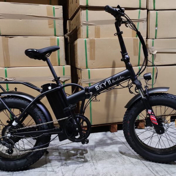 FAT BIKE SKY II Revolution 500w 48v 15,6Ah batteria litio 748,8Wh