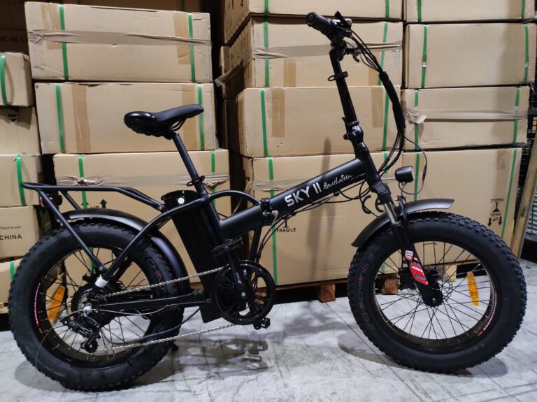 FAT BIKE SKY II Revolution 500w 48v 15,6Ah batteria litio 748,8Wh