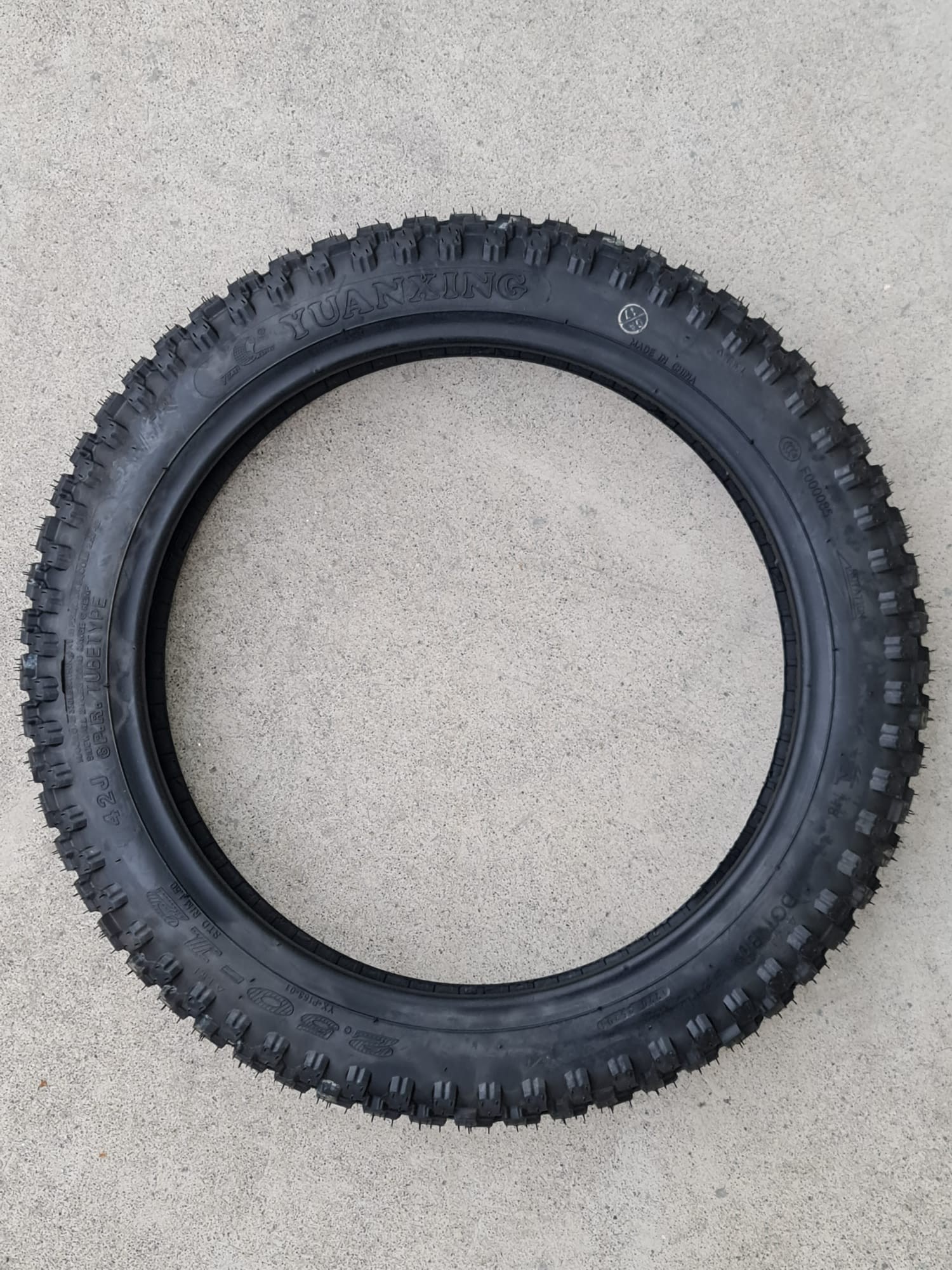 01Pz GOMMA MINICROSS 2.5X12 COPERTONE GOMME ANTERIORE 2,5X12