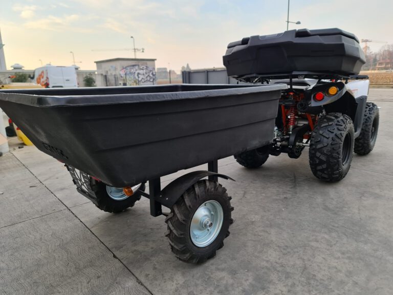 RIMORCHIO ARWIC PER QUAD ATV CARRO CARRELLO TRAINO PER KAYO AU200 AU180 A180 AU150