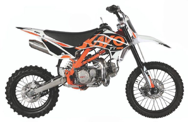PIT BIKE TT160 ARANCIO STANDARD 160cc KAYO - cross ruote 14-17 minicross 4 tempi