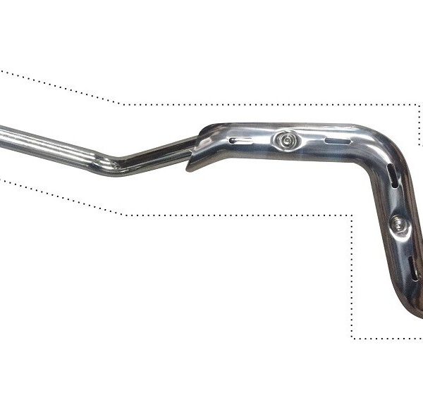 TUBO MARMITTA PER MINICROSS KAYO KMB 60cc 4 TEMPI