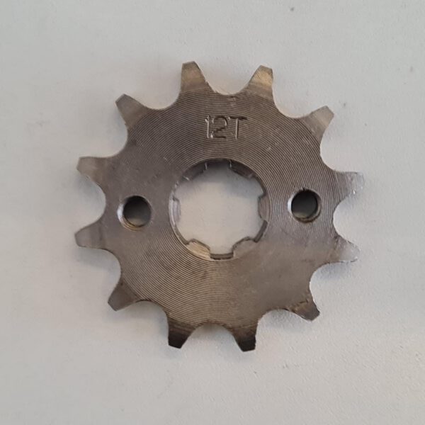 PIGNONE MOTORE 12 DENTI PASSO 420 4 TEMPI QUAD MINIQUAD PITBIKE ATV CROSS