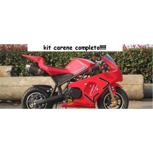 kit CARENE PLASTICHE SCOCCA GP2 COMPLETA carena ESCLUSO CUPOLINO E SELLA