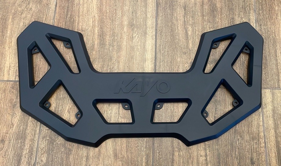 PLASTICA COPRI PORTAPACCHI POSTERIORE QUAD KAYO HUMMER AU125 MODELLO NEW 2022