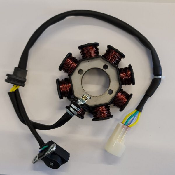 STATORE ATV 8 BOBINE PER MOTORE 4 TEMPI 180cc 250cc QUAD
