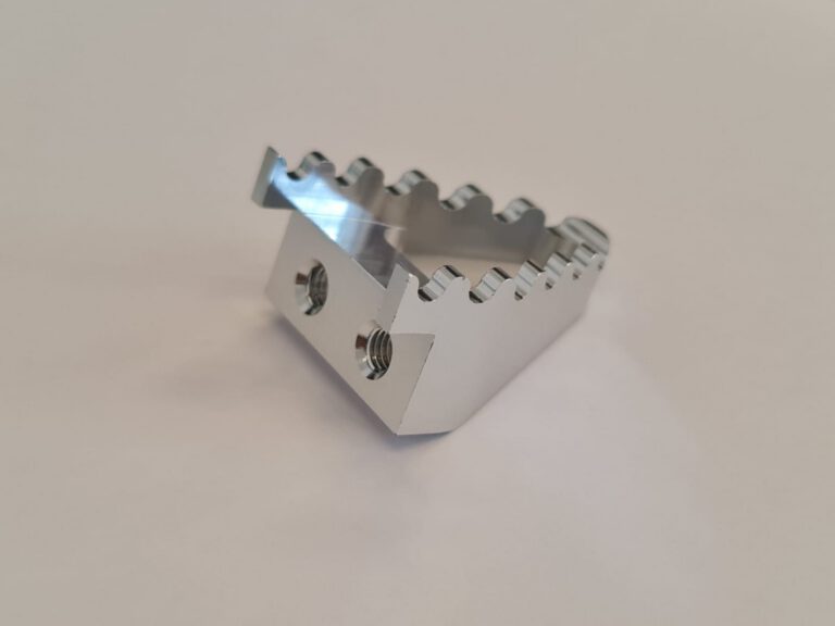TESTINA CNC PEDALE FRENO KAYO TT190R TERMINALE