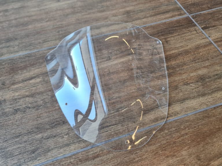 CUPOLINO PARAVENTO TRASPARENTE PER MINIGP KAYO MR150