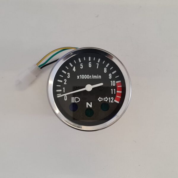 TACHIMETRO CONTAGIRI CON SPIE PER MINIGP KAYO MR150