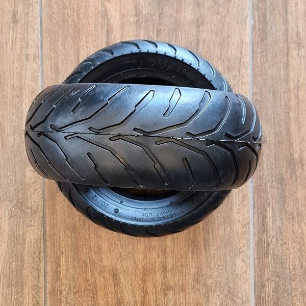 01pz GOMMA POSTERIORE 110/50-6.5 stradale intagliata COPERTONI MINIMOTO GOMME COPERTONE