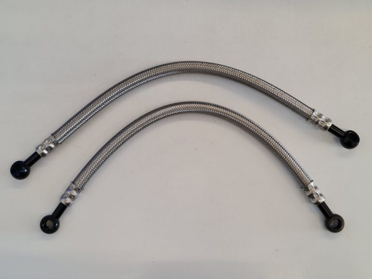 COPPIA TUBI RADIATORE OLIO PER PIT BIKE
