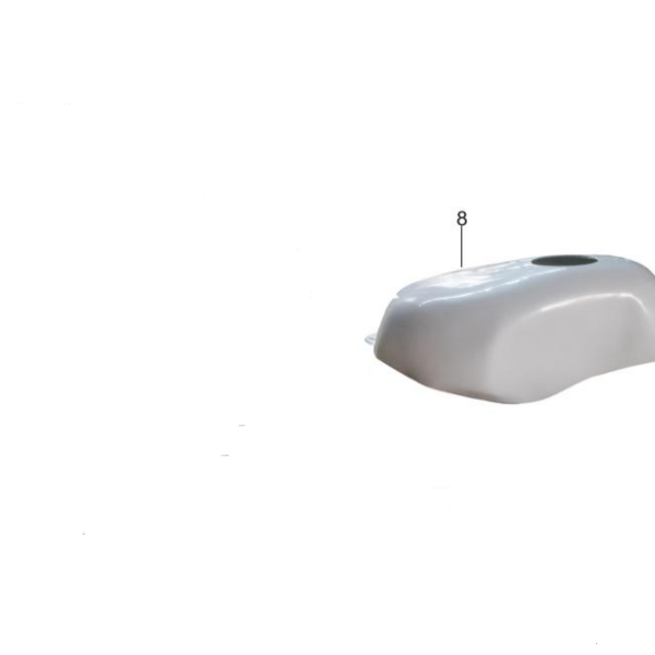 PLASTICA SERBATOIO IN VETRO RESINA COVER SERBATOIO PER MINIGP KAYO MR150 150cc