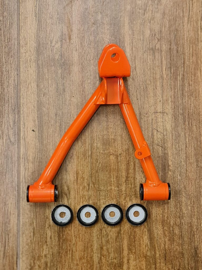 BRACCETTO INFERIORE TRAPEZIO SNODO COMPLETO SINISTRO PER MINIQUAD KAYO 70cc