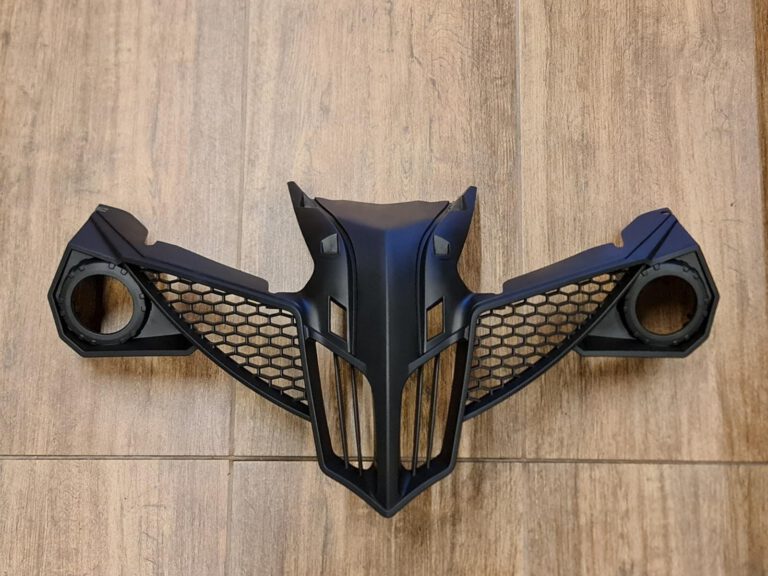 PLASTICA DI SUPPORTO FANALI ANTERIORE PER QUAD KAYO 200cc 250cc 300cc