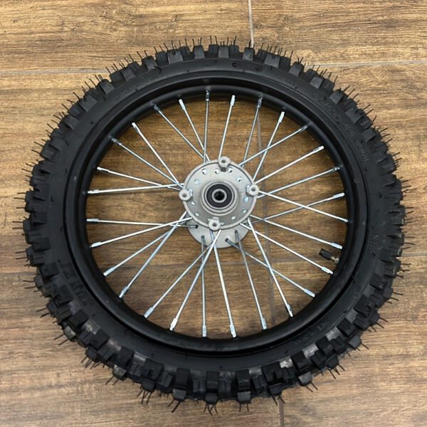 GOMMA CERCHIATA 60/100-14 ANTERIORE PERNO 12mm PER MINICROSS MORINI 14-12