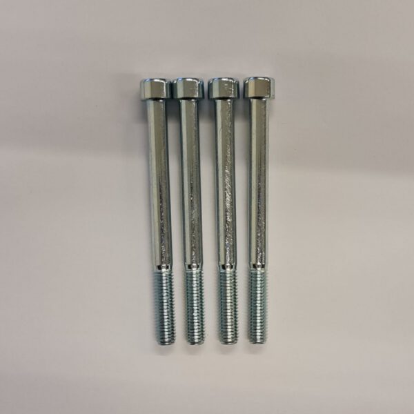 KIT 4PZ PERNO SUPPORTI MANUBRIO 10cm M8 SENZA BULLONE