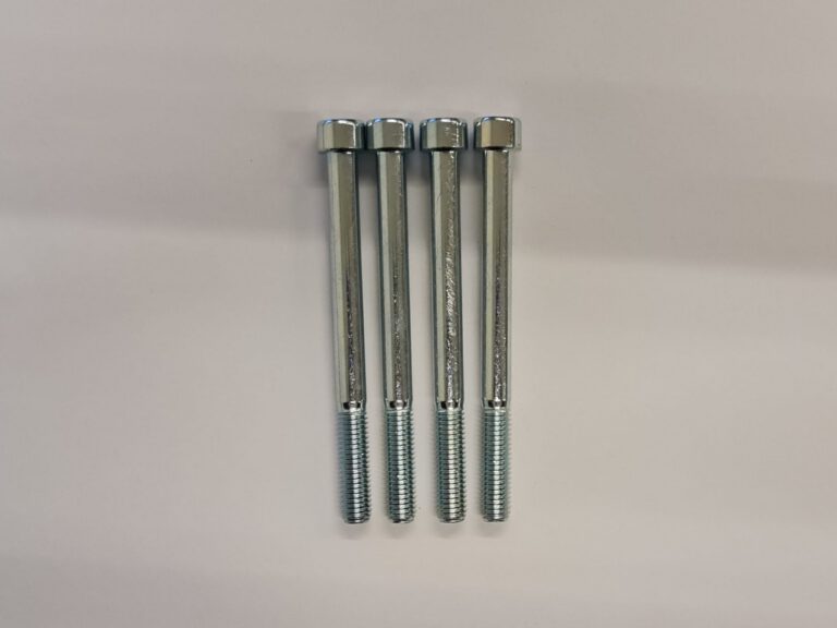 KIT 4PZ PERNO SUPPORTI MANUBRIO 10cm M8 SENZA BULLONE