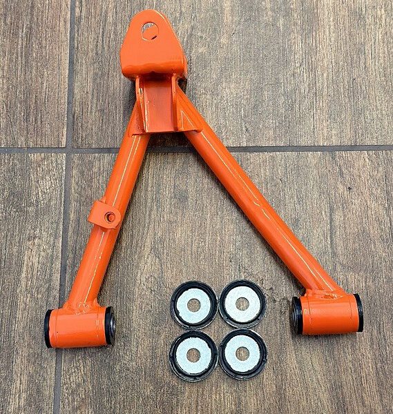 BRACCETTO INFERIORE TRAPEZIO SNODO COMPLETO DESTRO PER MINIQUAD KAYO 70cc