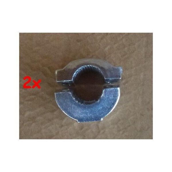 COPPIA SUPPORTI MANUBRIO QUAD KAYO AY70 AT110 AT125 MINICROSS 10" - TIGER minimoto cross 49cc