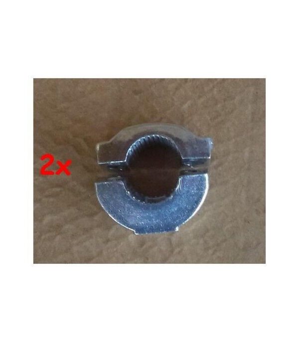 COPPIA SUPPORTI MANUBRIO QUAD KAYO AY70 AT110 AT125 MINICROSS 10" - TIGER minimoto cross 49cc