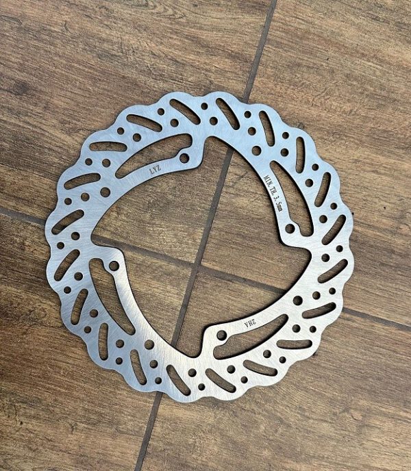 DISCO FRENO POSTERIORE 24CM PER CROSS KAYO T4 250cc