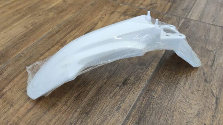 PARAFANGO ANTERIORE MINICROSS VIPER 49cc PLASTICA BIANCA