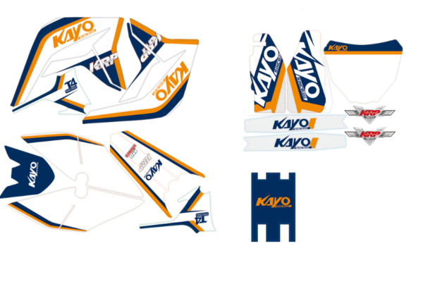 ADESIVI PER CROSS KAYO T4 250cc