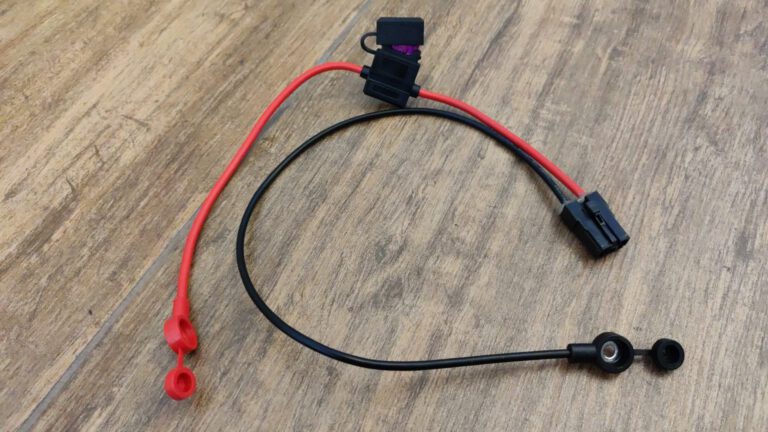 CABLAGGIO CON FUSIBILE PER BATTERIE MONOPATTINO CHAOS