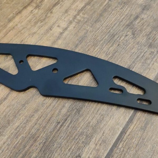 1pz PIASTRA FRONTALE ANTERIORE STERZO MONOPATTINO CHAOS